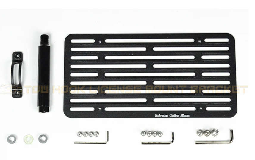 Porsche Taycan / Cross Turismo / 4S / Trubo / Turbo S 2020-2025 Towhook plate holder
